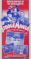 half-sheet poster for 1986 "Stoogemania" movie