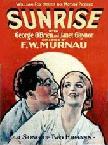 Sunrise 1927 movie poster