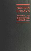 Project Gutenberg Ebook of Modern Essays free online etext