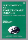 Economics / Evolutionary Science book edited by Francisco Louca & Mark Perlman