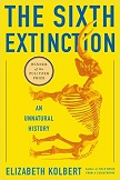 Pulitzer Prize-winning The Sixth Extinction book by Elizabeth Kolbert