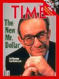 Alan Greenspan on the cover of Time Magazine in 1987