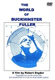 'World of Buckminster Fuller' documentary film by Robert Snyder - blue/white cover