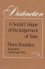 Distinction The Judgement of Taste book by Pierre Bourdieu