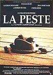 La Peste movie poster written & directed by Luis Puenzo, starring William Hurt