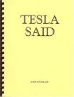 Tesla Said book edited by John T. Ratzlaff