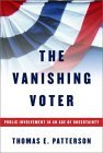 Vanishing Voter book by Thomas E. Patterson