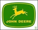John Deere 1956 logo tin sign