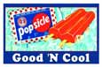 Popsicle (cool) tin sign