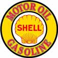 Shell Oil tin sign