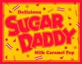 Sugar Daddy candy tin sign