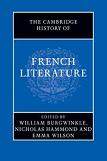 Cambridge History of French Literature book edited by William Burgwinkle), Nicholas Hammond & Emma Wilson