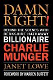 Damn Right! / Berkshire Hathaway Billionaire Charlie Munger book by Janet Lowe