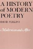 A History of Modern Poetry in 2 volumes by David Perkins