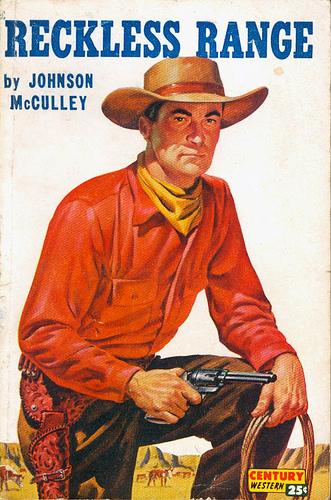 'Reckless Range' Western novel by {misspelled} Johnston McCulley