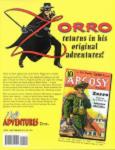 Zorro Masters Edition story collection - back cover