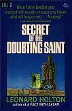 Secret of The Doubting Saint mystery novel by Leonard Wibberley (pen name as Leonard Holton)