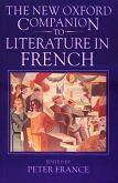 New Oxford Companion to Literature in French book edited by Peter France