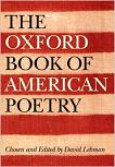 Oxford Book of American Poetry anthology edited by David Lehman