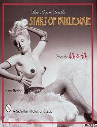 Stars of Burlesque Vintage Photographs book by Len Rothe