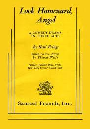 playscript for 1957 stageplay of "Look Homeward Angel" by Ketti Frings