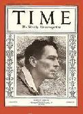 Time Magazine cover 4 April 1932 of poet Robinson Jeffers