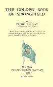 1929 cover for The Golden Book of Springfield book by Vachel Lindsay