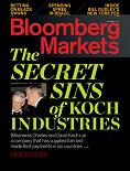 November 2011 cover of Bloomberg Markets Magazine: Secret Sins of Koch Industries