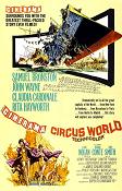 'Circus World' 1964 movie in Cinerama starring John Wayne