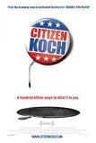 2014 poster for 'Citizen Koch' documentary film