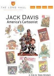 poster for proposed docufilm Jack Davis America's Cartoonist