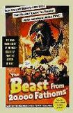 Beast From 20,000 Fathoms movie poster