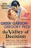 Valley of Decision movie starring Greer Garson & Gregory Peck