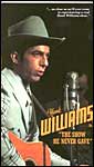 The Show Hank Williams Never Gave one-man tribute starring Sneezy Waters