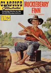 Huckleberry Finn comic book from Gilberton Publng